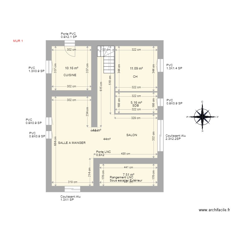 DOS SANTOS CARREIA. Plan de 0 pièce et 0 m2