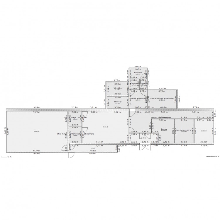 MICROCRECHE LES PETITS ANGES ERP. Plan de 0 pièce et 0 m2