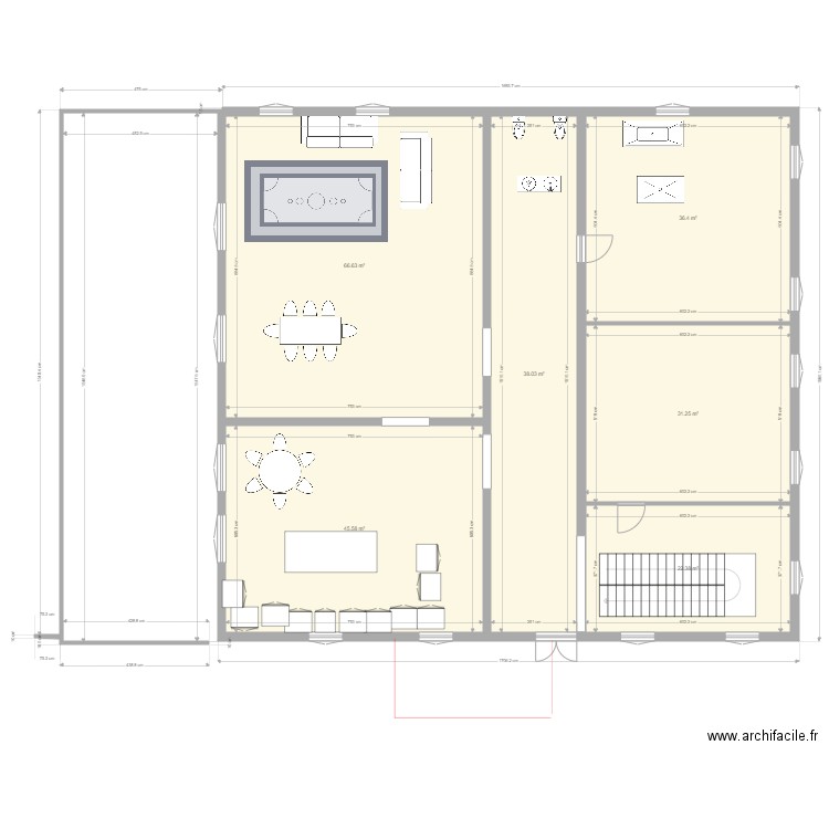 MAISON VALENCE2. Plan de 17 pièces et 437 m2