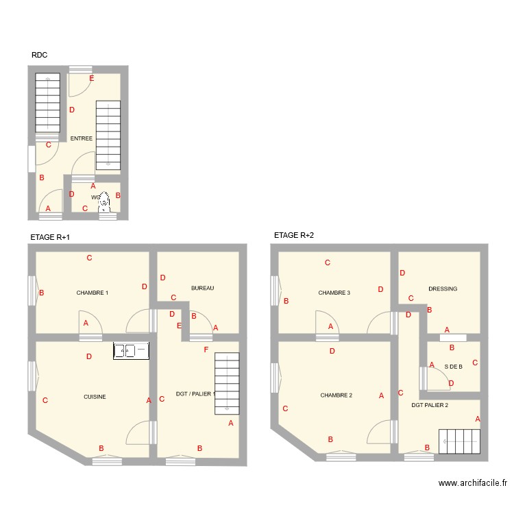 LOUIS. Plan de 0 pièce et 0 m2