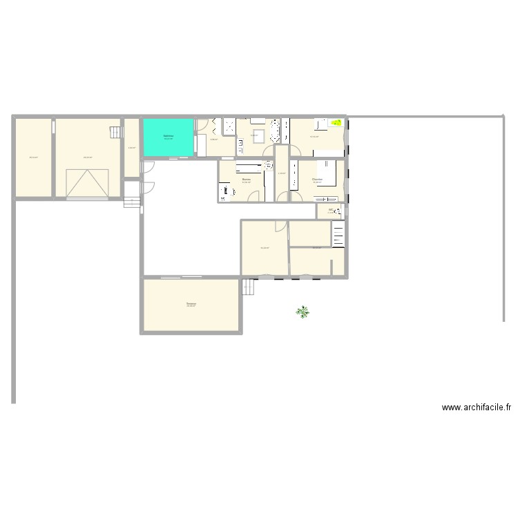 teyssieres. Plan de 0 pièce et 0 m2