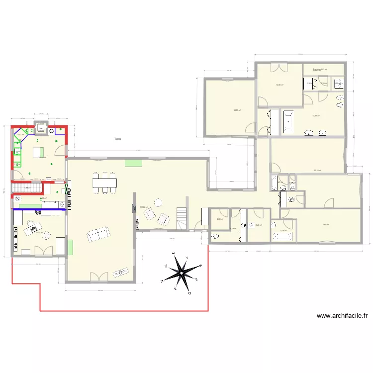 Le JARD Cuisine PROJET 6 variante. Plan de Le JARD Cuisine PROJET 6 variante. Plan de