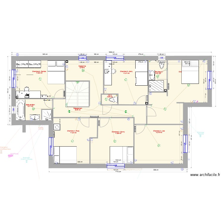 20190803PlanRefChatrePieces. Plan de 0 pièce et 0 m2