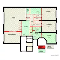 PLAN de d&eacute;molition 22 BV. Jean Mermoz &agrave; Nelly-Sur-Seine