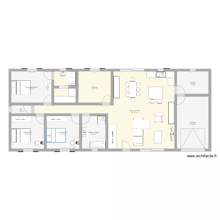 Maison fin 2. Plan de Maison fin 2. Plan de