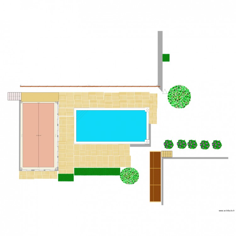 piscine mai 2021. Plan de 0 pièce et 0 m2