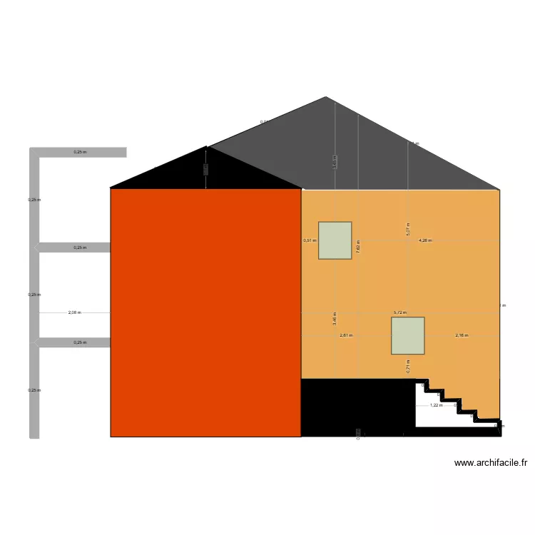 Façade. Plan de Façade. Plan de
