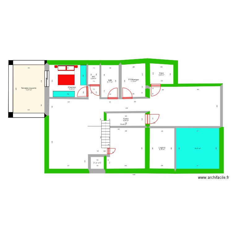 Plan 16. Plan de 0 pièce et 0 m2