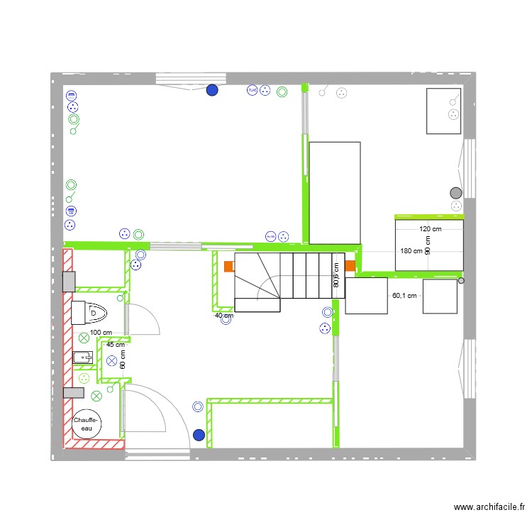 Rez de Jardin Mars 2023. Plan de 0 pièce et 0 m2