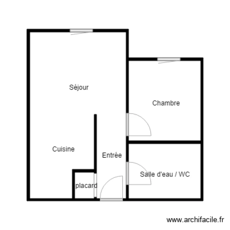 HAMON VITRE. Plan de 