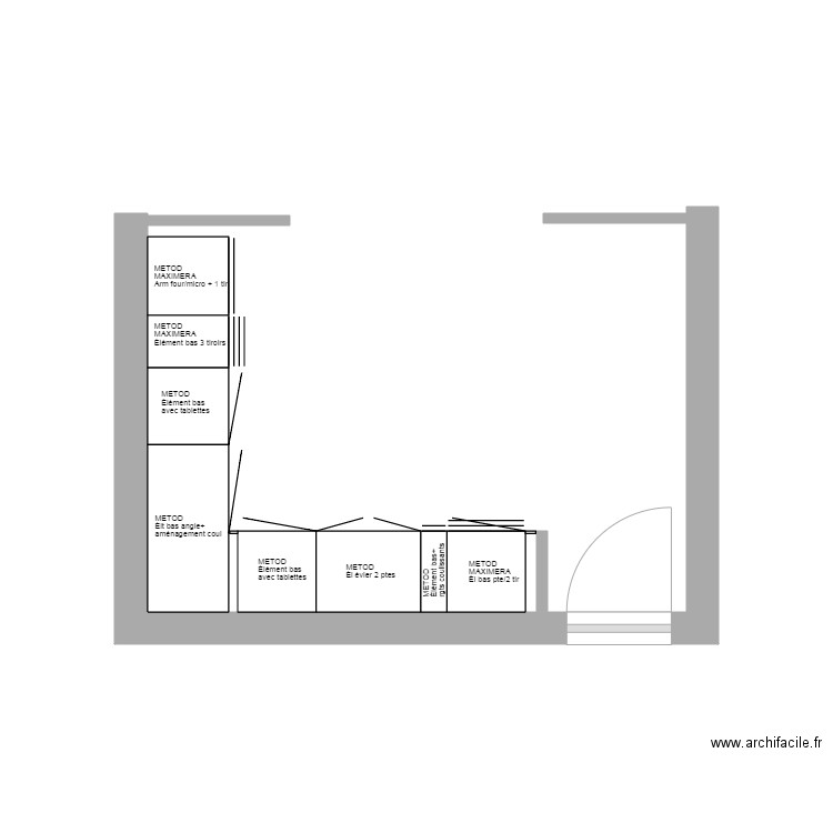 cuisine lolo. Plan de 0 pièce et 0 m2