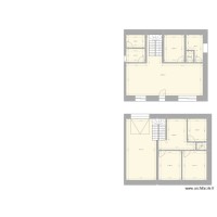 plans étage et bas
