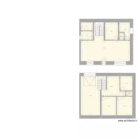 plans &eacute;tage et bas