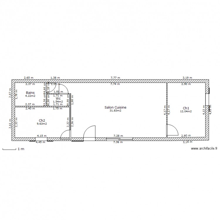 maison Mickael. Plan de 0 pièce et 0 m2