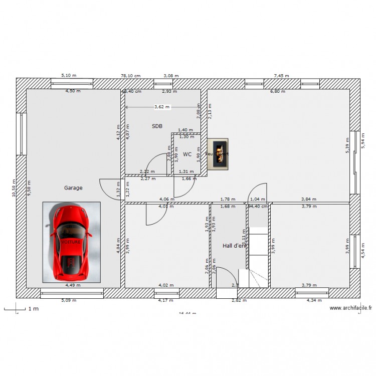 nveau essai. Plan de 0 pièce et 0 m2