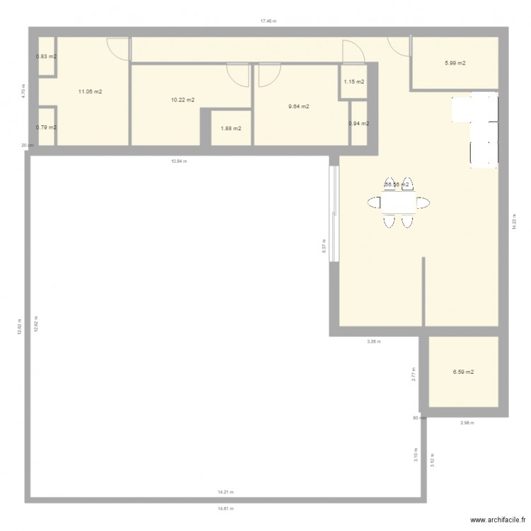 Montrond plan actuel 2. Plan de 0 pièce et 0 m2