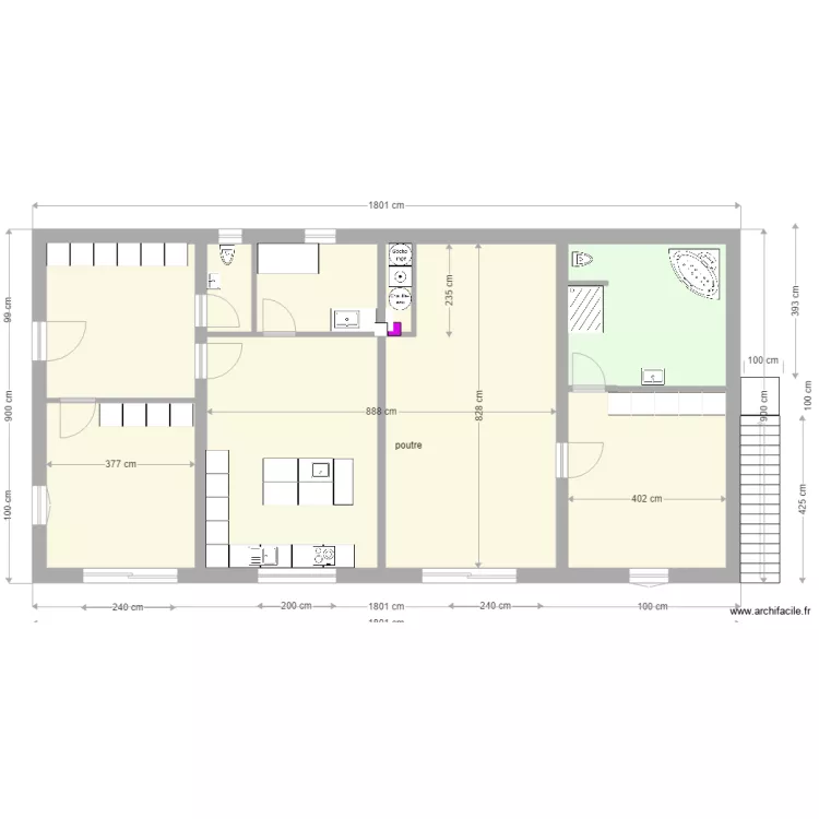 maisonmiclau6155x23x3x8xreseaux. Plan de 