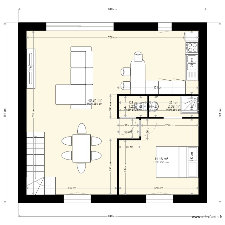 Grossi RDC 3. Plan de 0 pièce et 0 m2