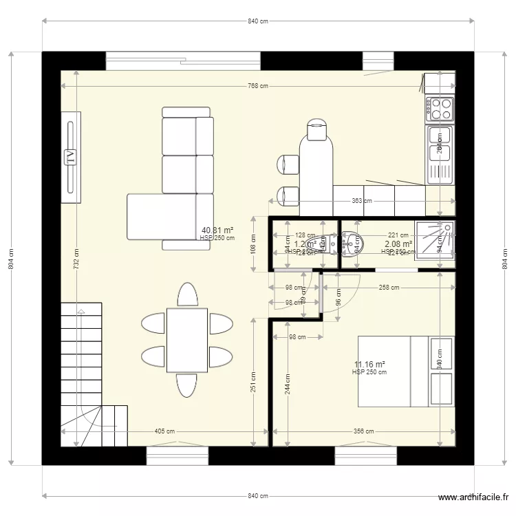 Grossi RDC 3. Plan de 