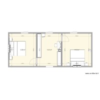 emménagement étage Montastruc option3
