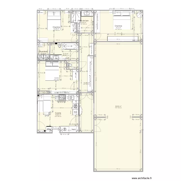 APPART290419. Plan de 