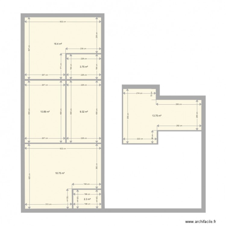 18 PECU. Plan de 0 pièce et 0 m2