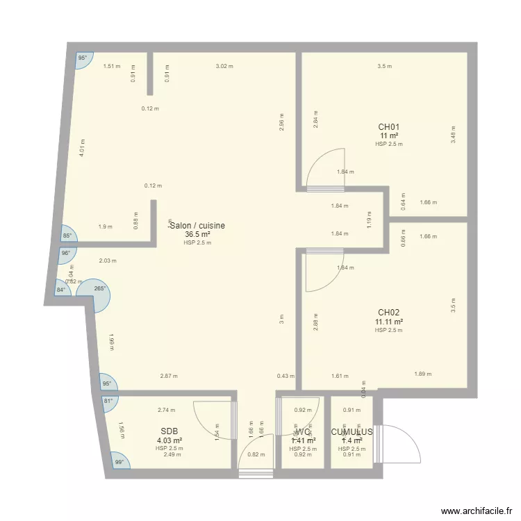 maison molinier. Plan de maison molinier. Plan de