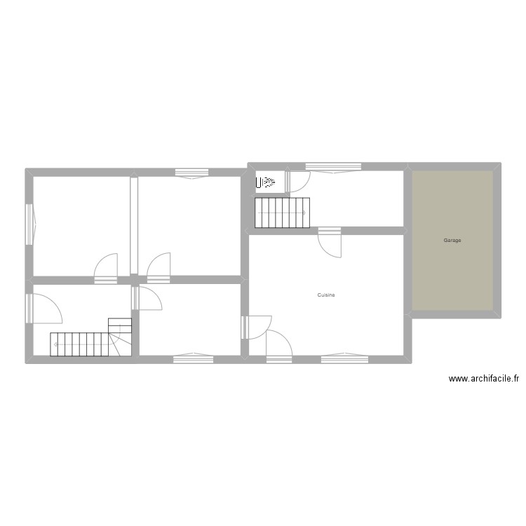 Thouars rdc. Plan de 0 pièce et 0 m2
