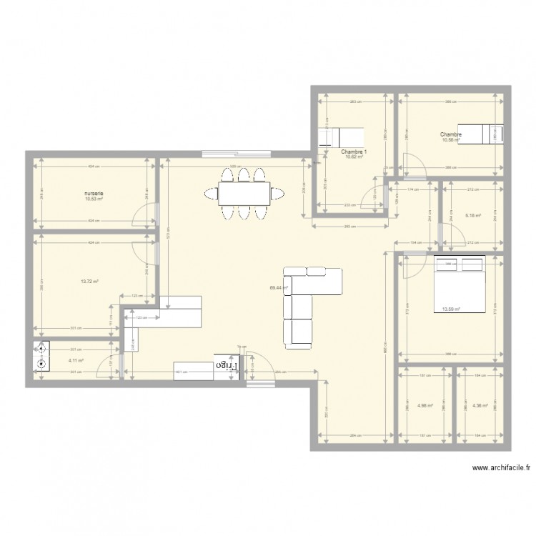 enieme idee. Plan de 0 pièce et 0 m2