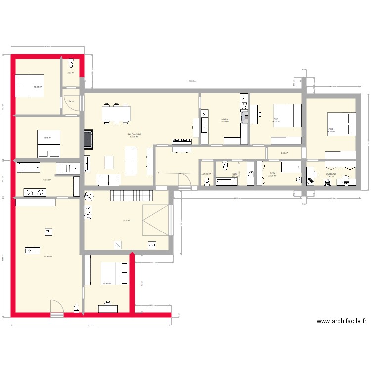 Vedrin 2020. Plan de 0 pièce et 0 m2