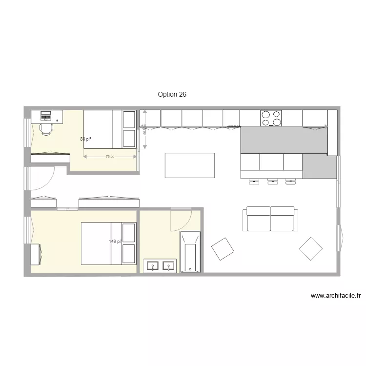 5093 Chambord Option 26. Plan de 5093 Chambord Option 26. Plan de