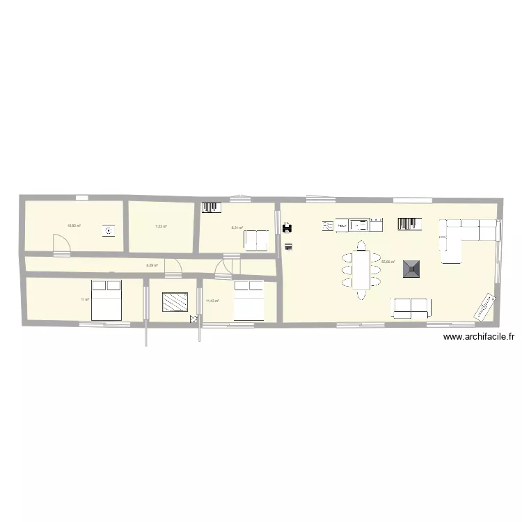 la terrisse. Plan de la terrisse. Plan de