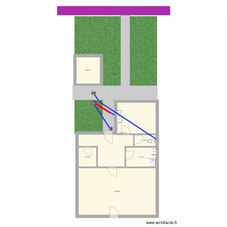 8 lac Montigny-en-Gohelle. Plan de 