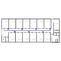 Etat projet&eacute;  Local Monchat  G&eacute;n&eacute;ral Plomberie RDC