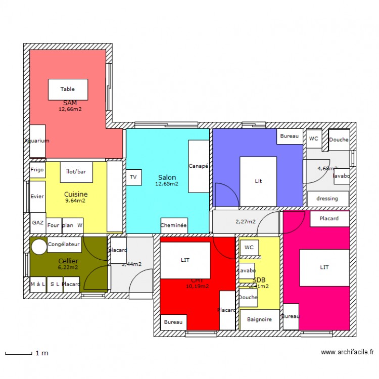 Ma Futur Maison. Plan de 0 pièce et 0 m2