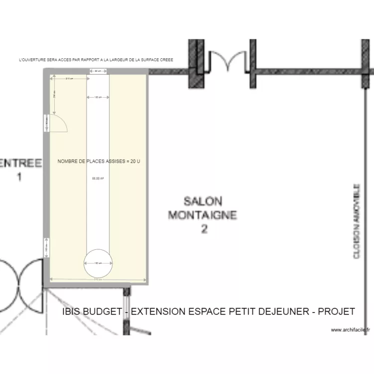 IBIS BUDGET V2. Plan de IBIS BUDGET V2. Plan de