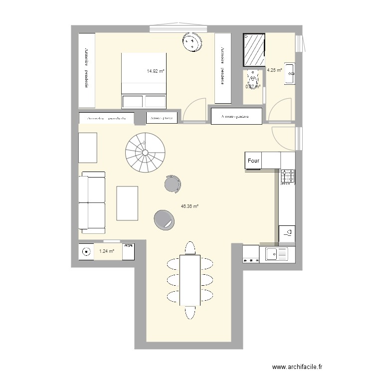 voltaire1 1. Plan de 0 pièce et 0 m2