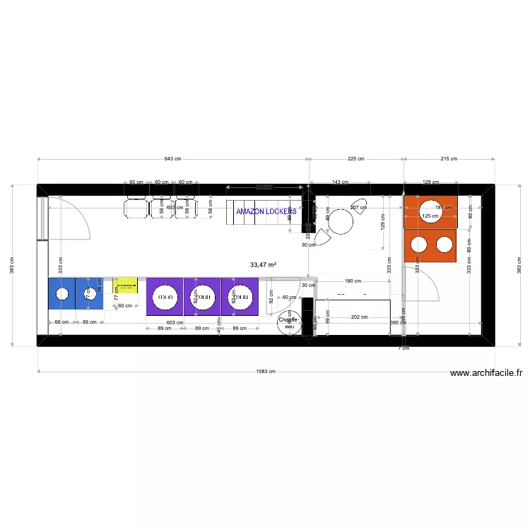 LAVERIE LAVAUR. Plan de 0 pièce et 0 m2