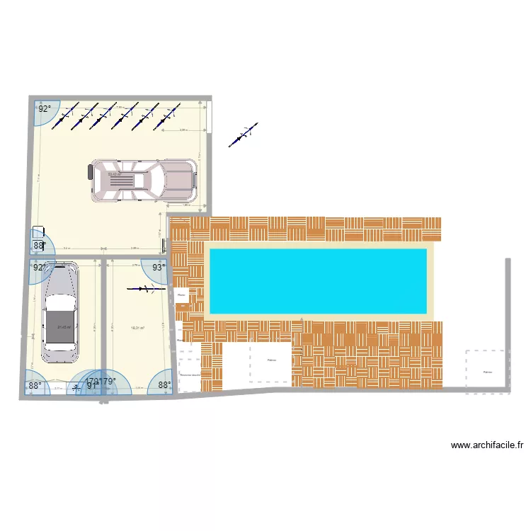 garage r&eacute; paris Juillet 2023. Plan de 