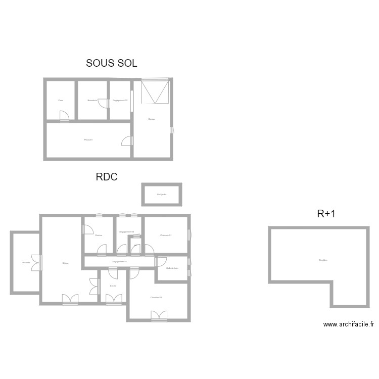 350601182. Plan de 17 pièces et 223 m2