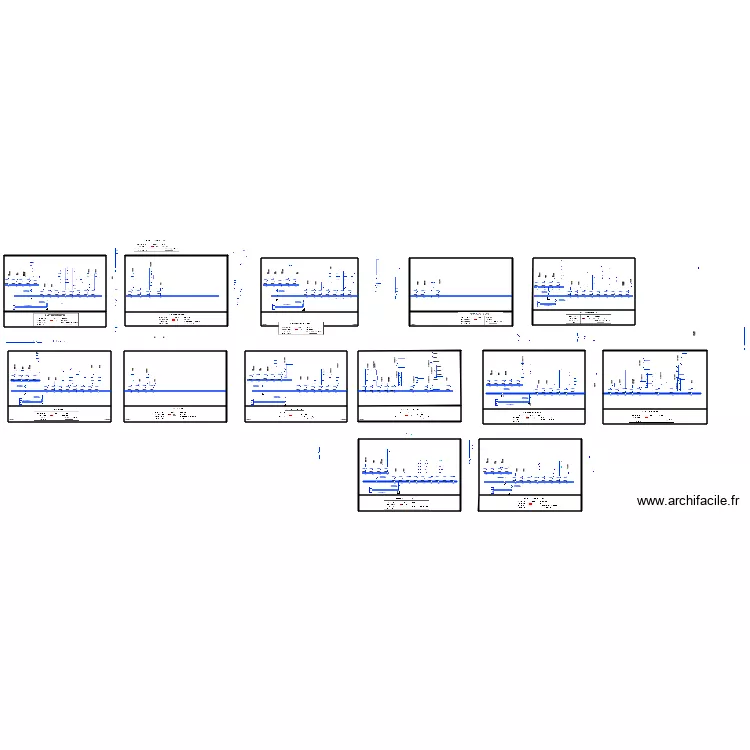Appartement Meuse View B&acirc;timent C 14 C21 C25 C27. Plan de 
