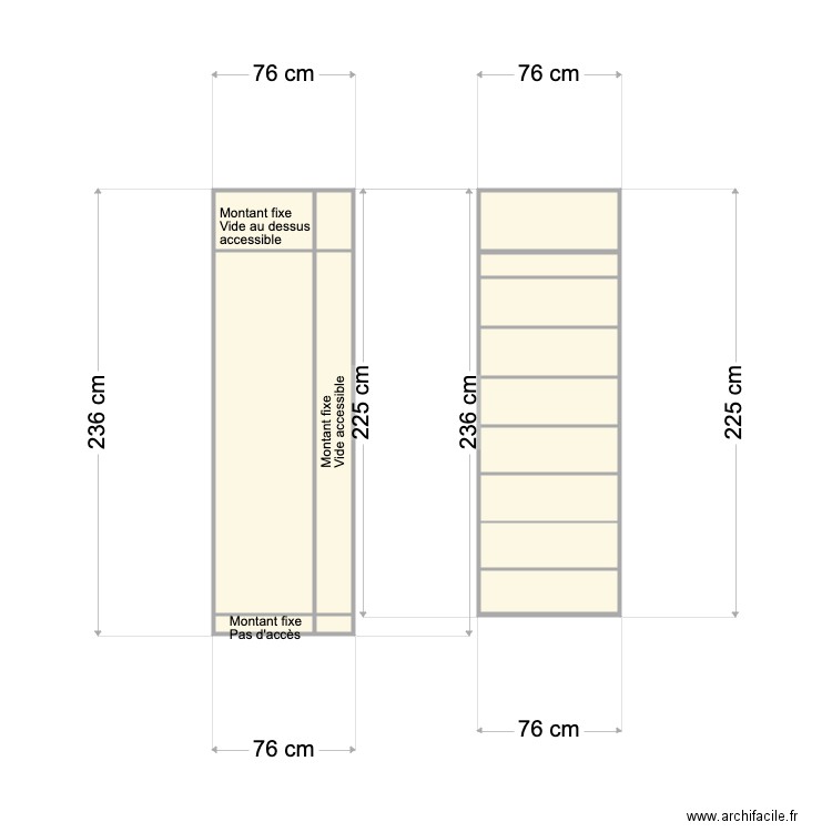 Placard sdb. Plan de 0 pièce et 0 m2