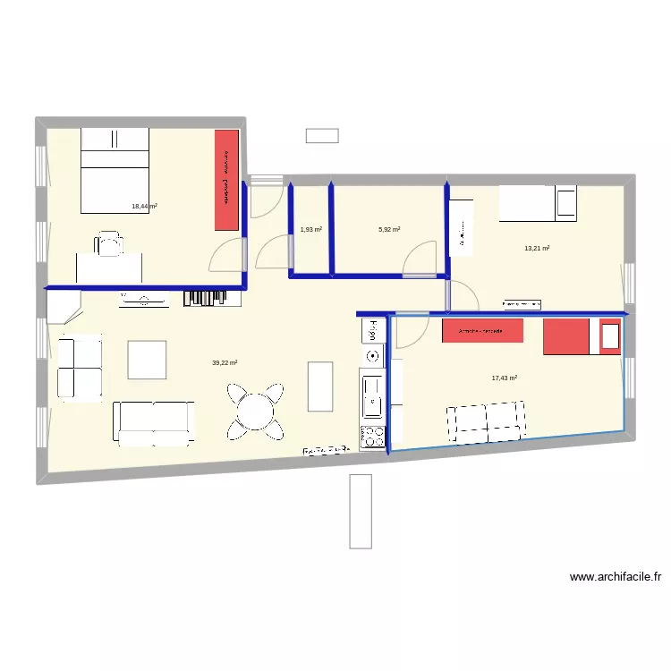 Amménagement en urgence. Plan de Amménagement en urgence. Plan de