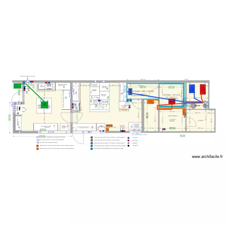 LE JARDIN FROID . Plan de LE JARDIN FROID . Plan de