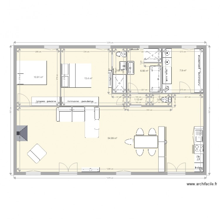 Maison phenix perso avec meubles 3. Plan de 0 pièce et 0 m2