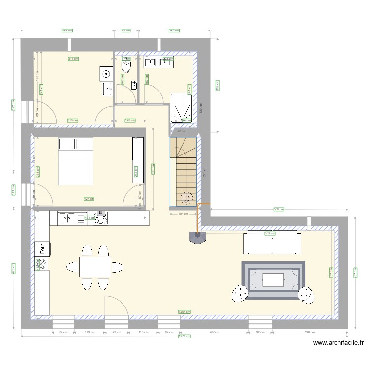 Monnaie. Plan de 0 pièce et 0 m2