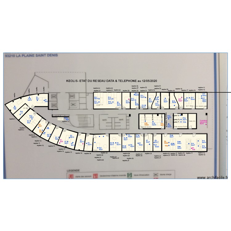 DSI 12 mai 2020. Plan de 0 pièce et 0 m2