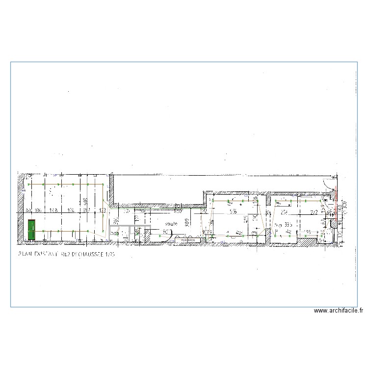 rc . Plan de 0 pièce et 0 m2