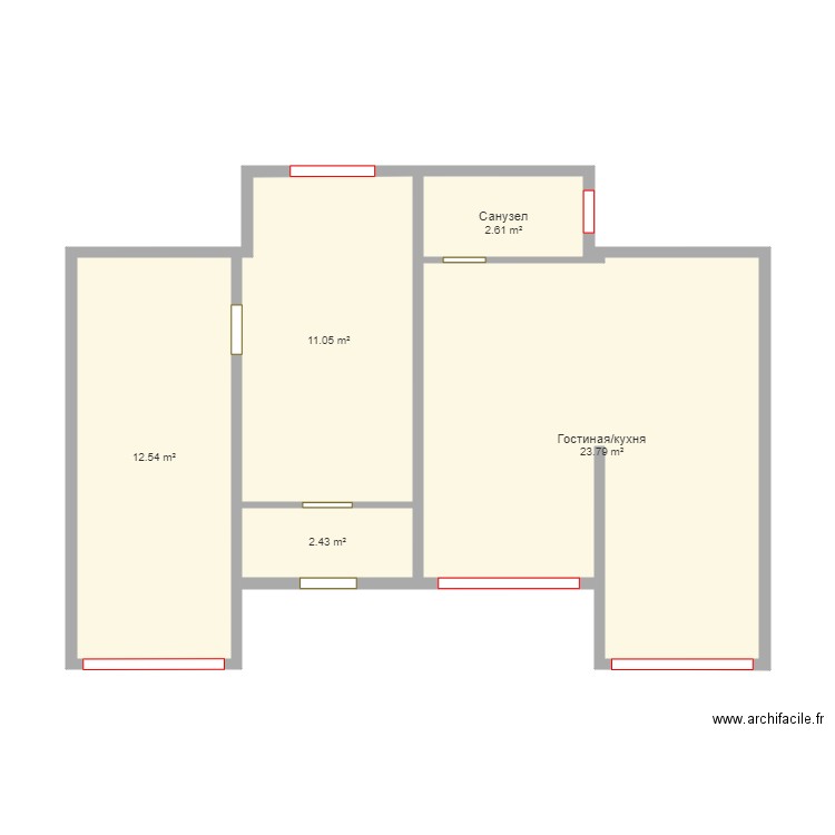 60 6. Plan de 0 pièce et 0 m2