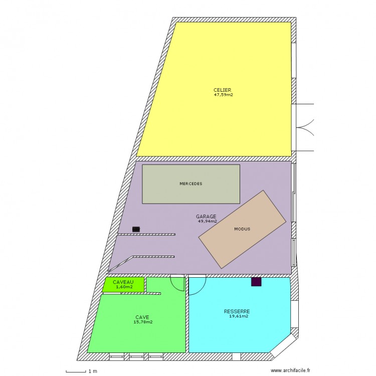 GARAGE LABBEY. Plan de 0 pièce et 0 m2